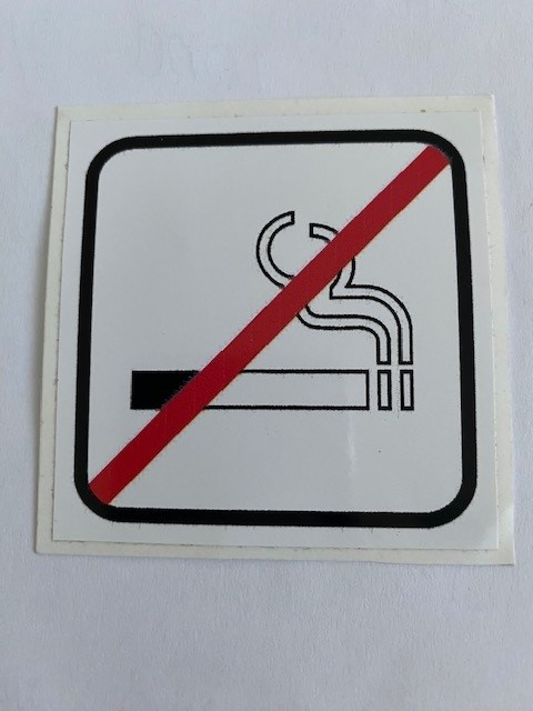 Symbol Aufkleber Rauchverbot