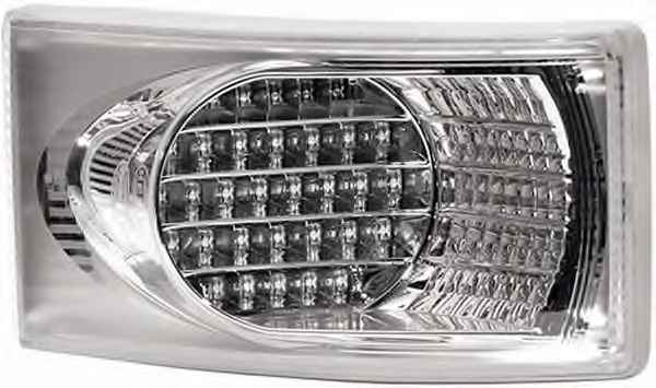 Indicatore direzione (carcassa nero) sinistro/destro MAN LED 