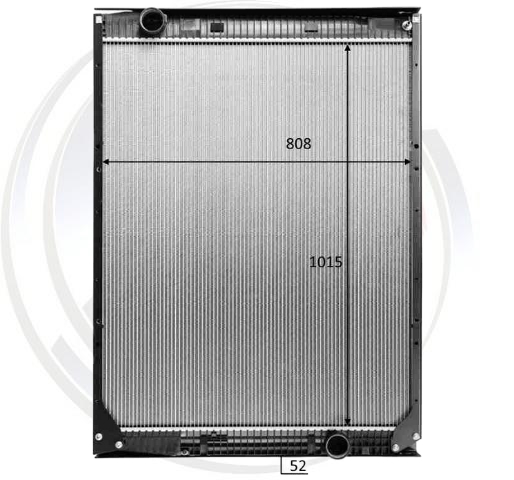 Radiatore d'acqua 1015x808x42mm ( )