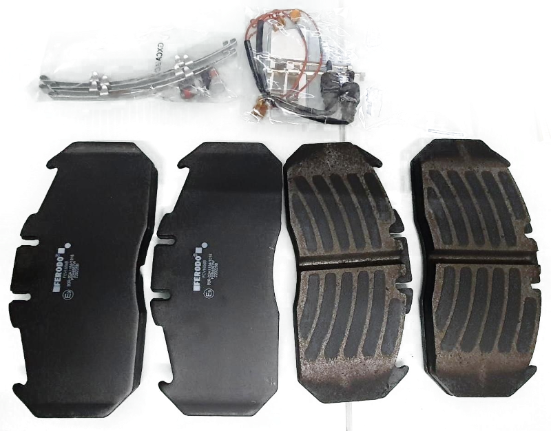 Set di pastiglie freno IVECO post. (con indicatore di usura)