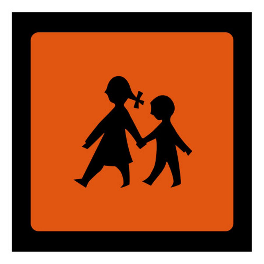 Scuolabus Pellicola autoadesiva 400x400mm Orange