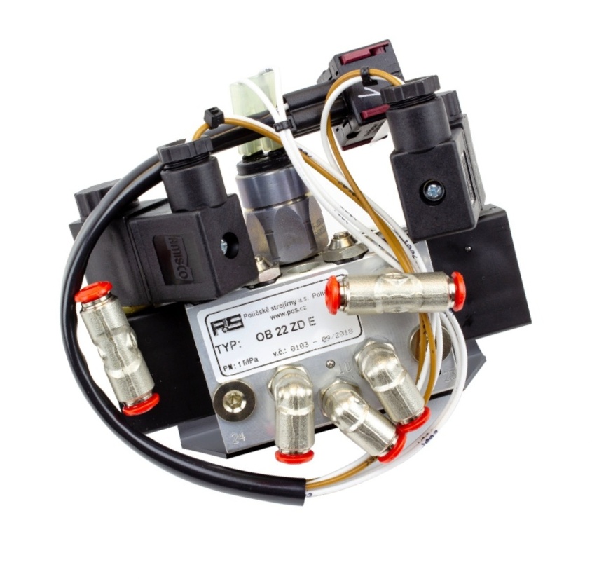 Door control solenoid valve 5/2 OB22ZDE