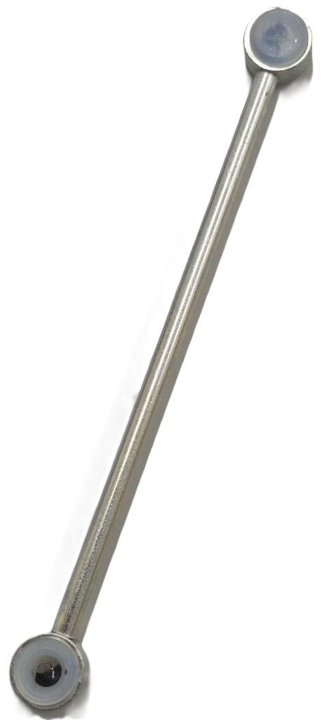 Actuating rod for air spring sensor