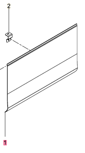 PLASTIC SIDE WALL Li. Rear