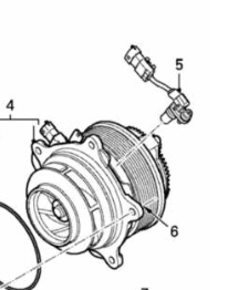 Drehzahlsensor Wasserpumpe VDL DAF